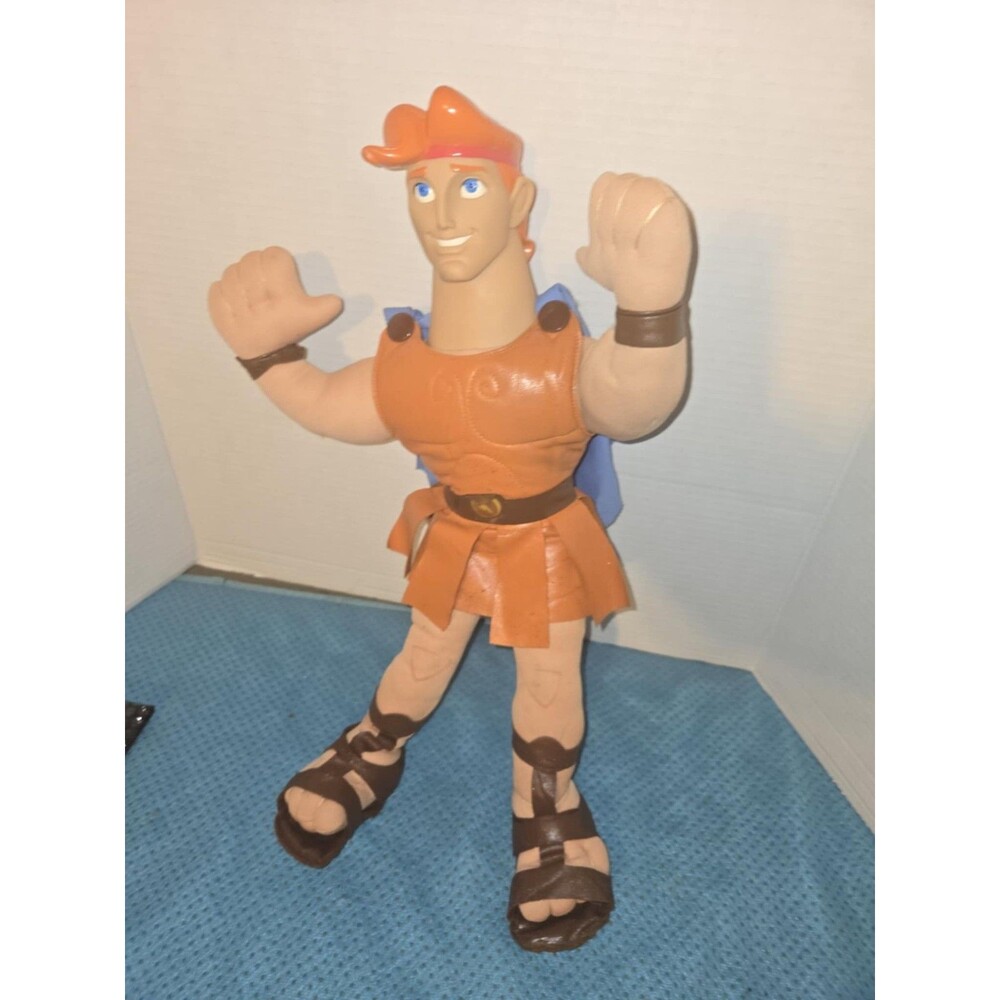 17" Disney Hercules Plush Bendable Doll By Applause READ